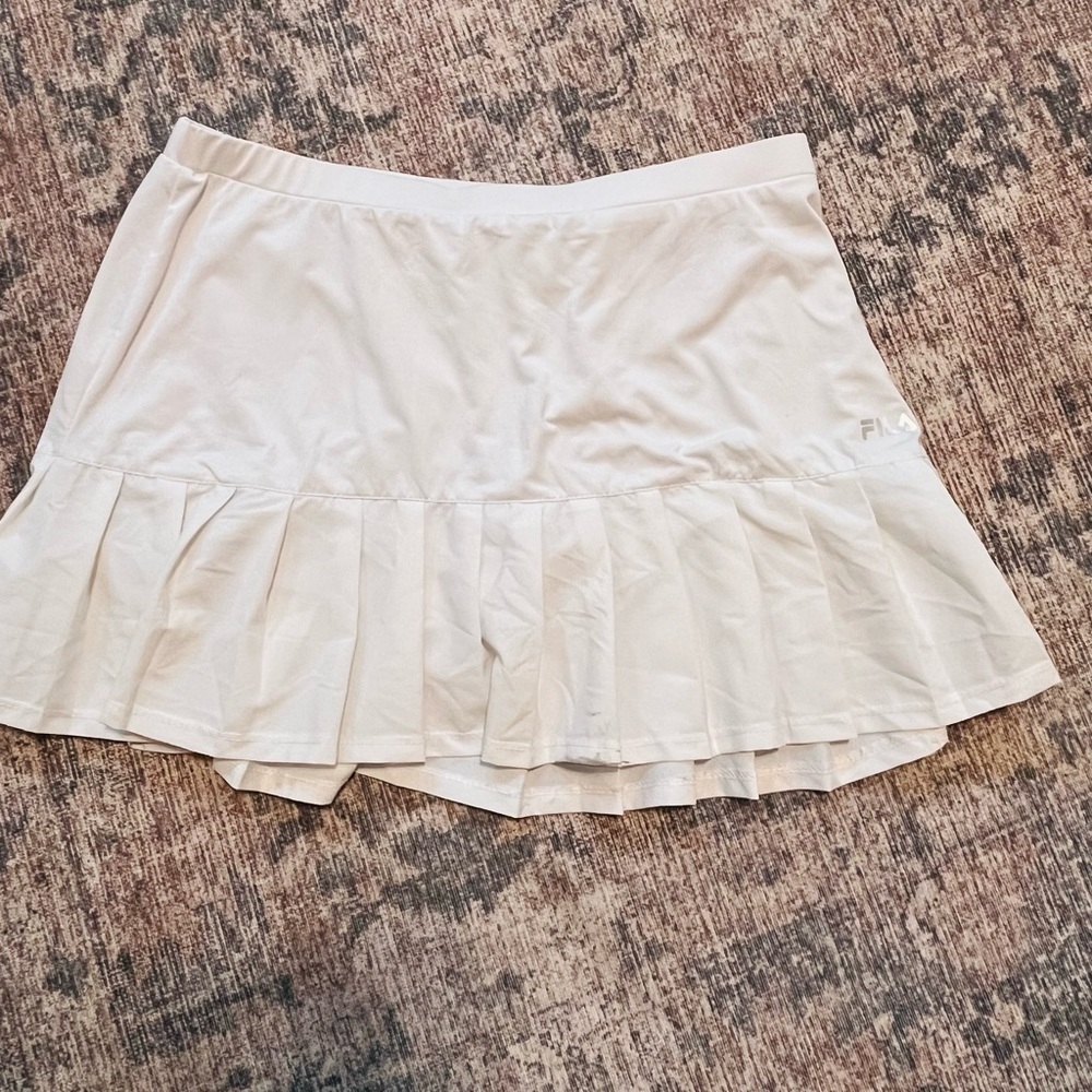 White Tennis Skirt